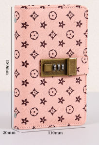 Cash Wallet With Combination Lock Budget Money Organizer Portable Money Secret Security Safe Box Money Saving A6 Binder