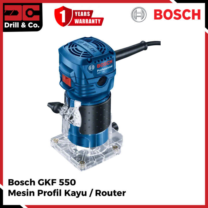 Bosch GKF 550 Mesin Router 1/4