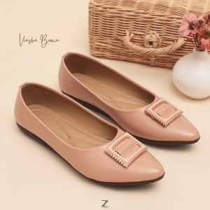 ZEMORA Vinsha Sepatu Flatshoes Kerja Wanita