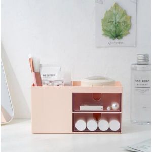 Minimalist Pastel Color 2 in 1 Desk Organizer Desk Drawer and Pen Pencil Holder