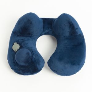 URBAG กดไปที่ หมอนเป่าลม รูปตัวยู นุ่มนุ่มๆ หมอนรองคอ แบบพกพา น้ำหนักเบามาก หมอนอากาศสำหรับเดินทาง