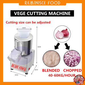 Home/Business Kitchen Blending Machine 40-60KG/Hour Mesin Blender Mesin Cutter READY STOCK 220V 370W
