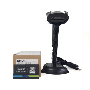 Máy quét mã vạch có dây YHD 6200D 2D - Đầu đọc mã vạch Barcode(1D) Qrcode(2D) dùng dây cắm cổng USB Máy tính Laptop