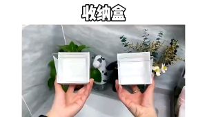 Hộp nhựa size mini dùng để đựng tăm bông tămxỉa răng thun cột tóc các phụ kiện nhỏ xinh ( 1 CÁI)