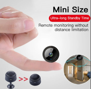 coolrich Mini Wi-Fi Surveillance Camera Home Security Mini Hidden Camera