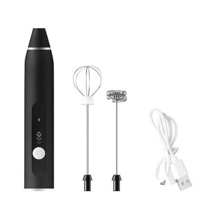 [Ready Stock] Rechargeable Automatic Kitchen Portable Mini 304 Stainless Electric Egg Beater/ Milk Frother