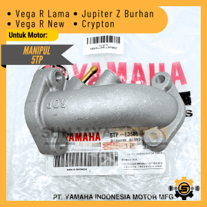 Intake Manipul 5TP Manifold Kualitas Original Yamaha Jupiter Z Burhan Vega R Lama Crypton Vega R New Karet Intek Maniful Manipol Insulator Carbu Manipold Manifol Jupiter Asli Intek Pipe Inlet Jupiter Z Monipol Minipol Menipul Motor Vega R Ori YGP