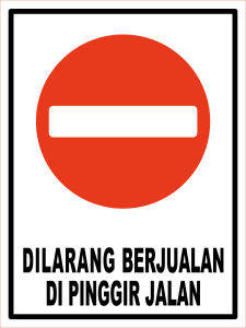 Sticker Stiker Petunjuk Warning Pengumuman kawasan wajib pakai apd awas tegangan tinggi dilarang menginjak rumput mohon maaf sedang keluar kk221