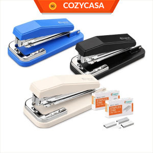【COZYCASA】360 Degree Rotary Heavy Duty Stapler / 95 mm Deep Reach / Staples 2-25 Sheets / Holds 100 Staples