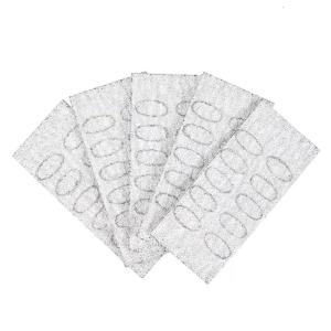 Replaceable Mini Sand Paper Cuticle Pusher Set Self-adhesive Oval Sandpaper Flakes Trimming Nail Pre Polishing Tool