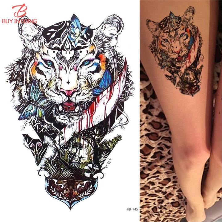 Ordershock Real Tiger Design Temporary Tattoo Waterproof Temporary Body  Tattoo - Price in India, Buy Ordershock Real Tiger Design Temporary Tattoo  Waterproof Temporary Body Tattoo Online In India, Reviews, Ratings &  Features |