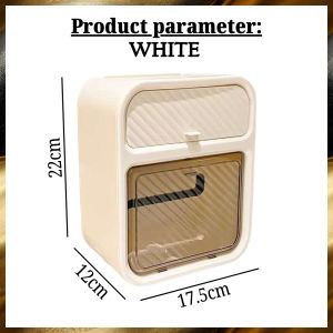 Super Load Bearing Tissue Box Wall Mount Bathroom Dispenser Storage Drawer Toilet Paper Roll Holder AT