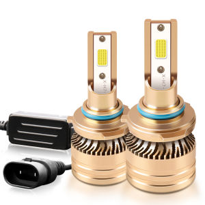 Roadsun siêu sáng 9006 HB4 Đèn Pha Led 25000LM 150W Đèn pha 6500K trắng 2- Side COB Chip 12V với hệ thống làm mát hiệu quả 