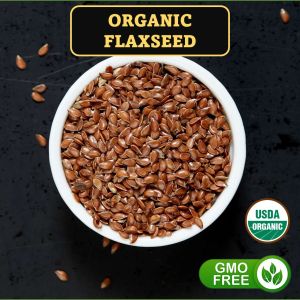 Organic Brown Flaxseed Product Canada / Flax Seed 有机亚麻籽