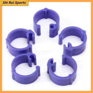 SHIRUI 100 Pcs NÓNG BỨC Chim bồ câu vẹt Thú vật Kẹp Băng chân gia cầm Nhẫn