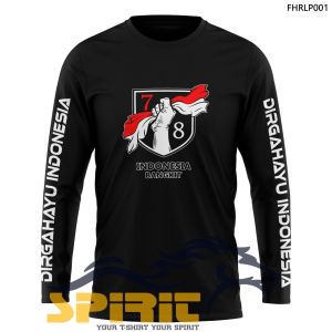 KAOS T-SHIRT 17 AGUSTUS 1945 HUT REPUBLIK INDONESIA TERBARU ALL COLOUR PRIA/WANITA