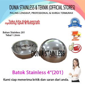 Batok Stainless Steel 4" /pcs