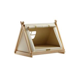 Petpeace Dog Bed Elevated Summer Pet Tent Dog House Enclosed Safe All-Season Small Dogs