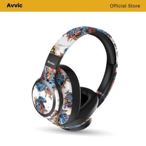 Avvic P29 Headphone Bluetooth Wireless Graffiti Motif Headset Music Hifi Stereo Headphones