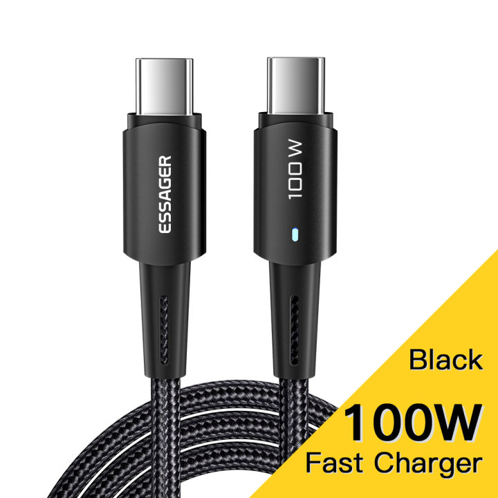Essager Cáp USB C Sang Type C Dây Sạc Nhanh PD100W Cho Điện Thoại Di ...