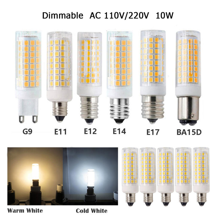 Brightest G4 G9 E11 E12 E14 E17 BA15D GY6 35 LED Lamp AC 220V 10W brightest-g4-g9-e11-e12-e14-e17-ba15d-gy6-35-led-lamp-ac-220v-10w
