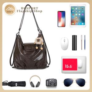 【HRFS】 กระเป๋าสะพายข้างผู้หญิงความจุสูง ดีไซน์ทันสมัย ทำจากหนังคุณภาพ เหมาะสำหรับการใช้งานในชีวิตประจำวัน