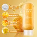 LIFUSHA GOLD HONEY MOISTURIZING HAND WAX WHITENING & SMOOTHING PEELING WAX 220g. 