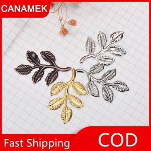 【CANAMEK】 30 đầu nối dây đeo lá cái/bộ hạt charm kim loại tự làm đồ trang sức