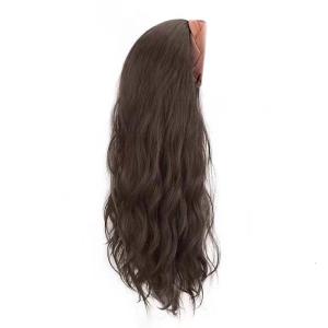 Synthetic Curly Hair Headband Natural Hair Extensions Hair Curly Hair Hairhoop for Women Girl Hair Decors