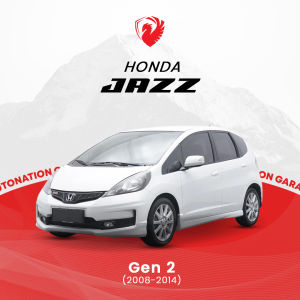 Autonation Garage - Cover Mobil Honda Jazz Silverling