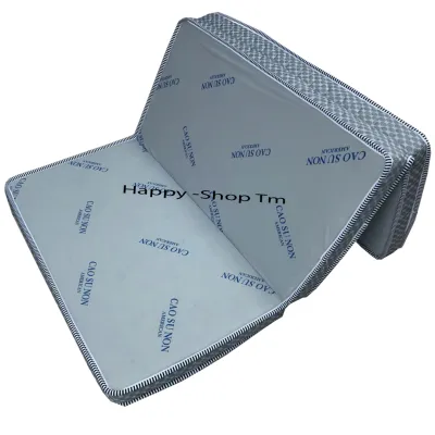 ( FREE SHIP HCM ) Nệm Cao Su Non (Ép Tổng Hợp )Than Hoạt Tính Gấp 3 American Đàn Hồi Tốt Thoáng mát Êm Ái