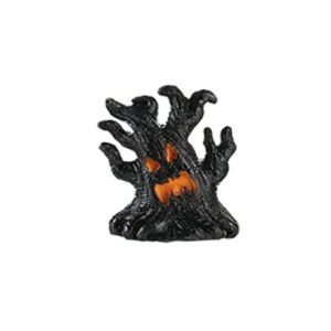 OOC Hiệu ứng phát sáng Đèn trang trí cây hình quái vật Halloween Gốc cây nhỏ Nhựa Đèn hình gốc cây đáng sợ Cổ điển Rùng rợn Đèn trang trí hình ma LED Trang trí nhà ma ám