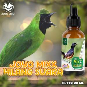 OBAT BURUNG SUARA HILANG | OBAT SAKIT TENGGOROKKAN BURUNG | MIXX HILANG SUARA 20 ML