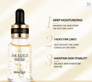 SERUM BIO AQUA 24K 30 ml (KEMASAN BARU YA KAK)