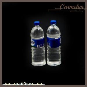 [Carmelun] 2pcs Bottle Water Drinking Miniature DollHouse 1:12 Toys Accessory Collection
