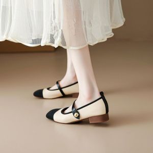 Free Shipping WomenS Spring New Collection: Elegant Comfortable Flat-Soled Shallow-Toe-Inspired Flats Breathable Comfortable And Versatile