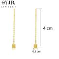 OYJR Anting Telinga Panjang Titanium Asli Ori Subang Anti Karat Perempuan Korean Earrings for Women. 