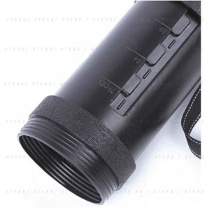 Tabung Gambar Drafting Tube Warna 8.5cm HITAM Kulit Jeruk