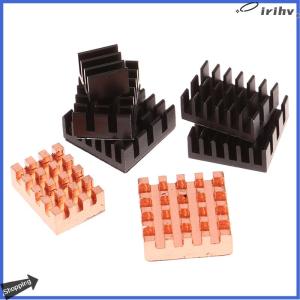【jianzhanqinl】 1 bộ tinh khiết đồng làm mát tản nhiệt nhôm tản nhiệt mát tản nhiệt làm mát Kit cho Cam Pi Zero 3 3B