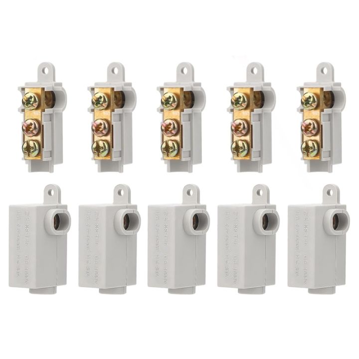 JY 20 Sets 10 AWG Gauge Wire Connector Nut Kit Copper Excellent