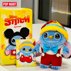 POPMART Disney Stitch Adventure Series Vinyl Plush Blind Box Toys Genuine Anime Figures Dolls Pendants Keychains Ornaments Gift2026