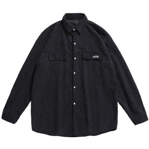 HELLO JIM long Sleeve Shirt for Men Waffle Long Sleeve Shirt Men 2022 Autumn And Winter New Oversize shirt  H1587