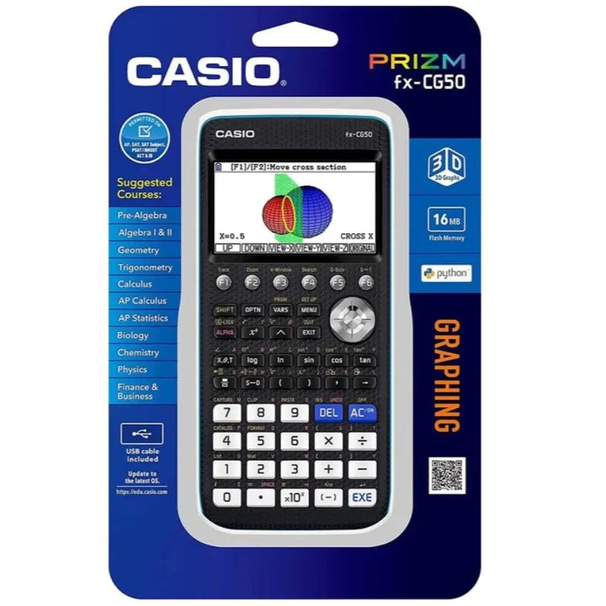Casio Prizm FX-CG50 Color Graphing Calculator