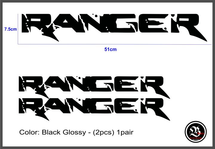 Ford ranger online stickers