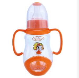 Algo 8203 Botol Susu Bayi Dengan Gagang Size 150ml Untuk Usia Bayi 3 Bulan Keatas Aman Sudah BPA Free Bisa Direbus dan Mudah Dicuci