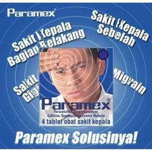 Paramex Sakit Kepala/Migrain/Nyeri Otot/Demam/Batuk.