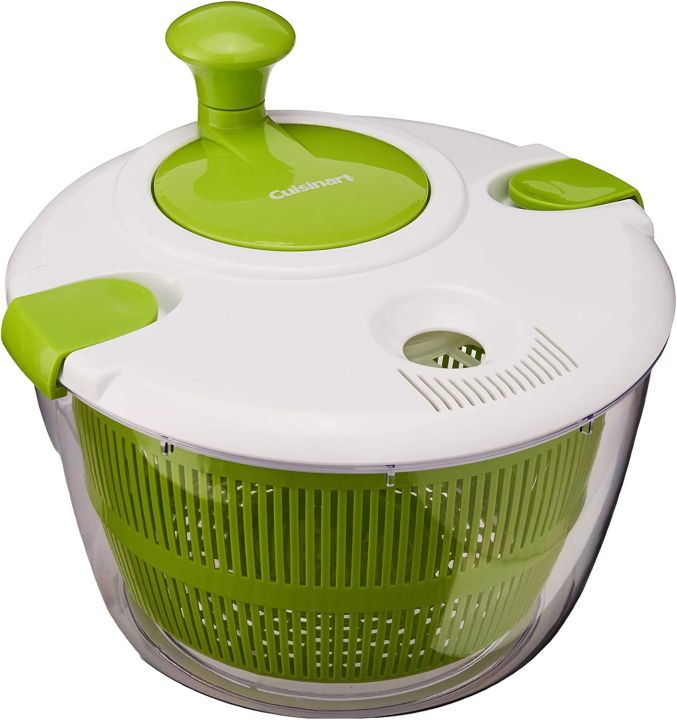 LOVKITCHEN Salad Spinner Large 5 Quarts Fruits and Vegetables Dryer Quick  Dry Design, Dry Off & Drain Lettuce and Vegetable with Ease for Tastier