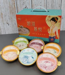 Mom’s Favorita 6 Flavor Wellness Dessert Set (2 w/ Bird’s Nest) – 185g x 6