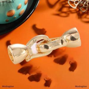 [COD] Modingdue 2pcs DIY Jewelry Making 18K Gold Plated Pearl Necklace Connector Fastener Handmade Necklace Bracelet Accessories Supplies