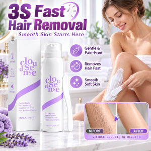 Fast Hair Removal Spray Quick Depilatory Cream Gentle Formula Body Hair Removal for Legs Arms Underarms Skin-Friendly Grooming Care Easy Apply Daily Personal Care